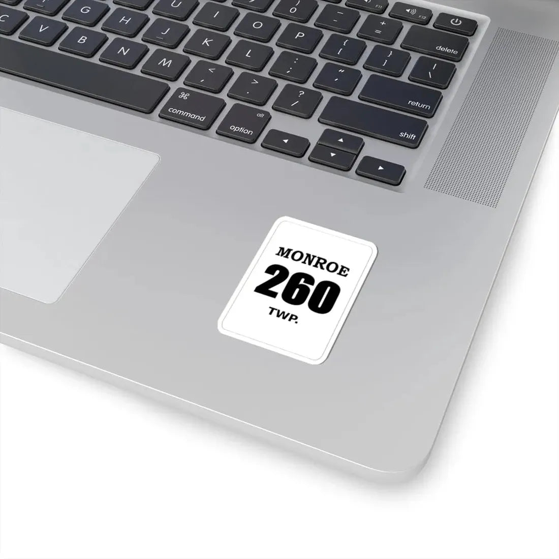 Monroe Township Holmes County Ohio route shield template (Ohio) (Road Sign) STICKER Vinyl Kiss-Cut Decal - The Sticker Space