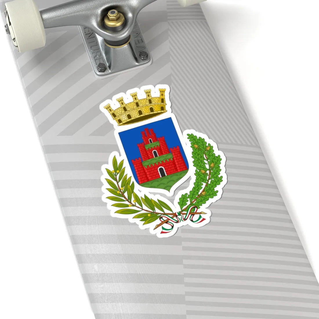 Monselice-Stemma (Italy) (Coat of Arms) STICKER Vinyl Kiss-Cut Decal - The Sticker Space