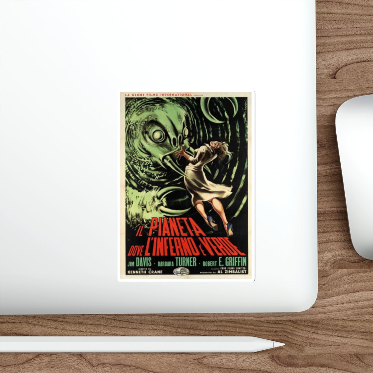 MONSTER FROM GREEN HELL 1957 Movie Poster STICKER Vinyl Die-Cut Decal-The Sticker Space