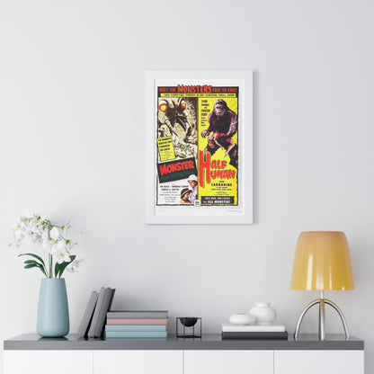 MONSTER FROM GREEN HELL + HALF HUMAN 1957 - Framed Movie Poster-The Sticker Space