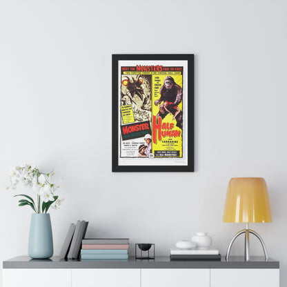 MONSTER FROM GREEN HELL + HALF HUMAN 1957 - Framed Movie Poster-The Sticker Space