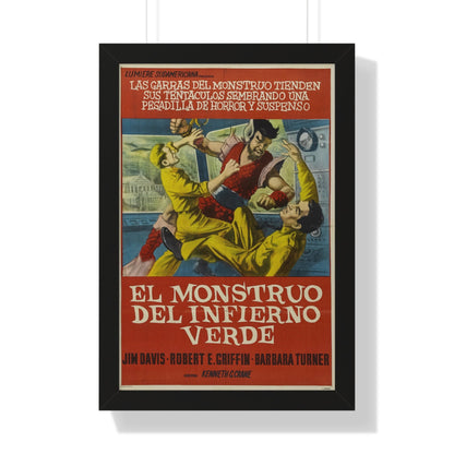 MONSTER FROM GREEN HELL (SPANISH) 1957 - Framed Movie Poster-16″ x 24″-The Sticker Space