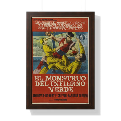 MONSTER FROM GREEN HELL (SPANISH) 1957 - Framed Movie Poster-16″ x 24″-The Sticker Space