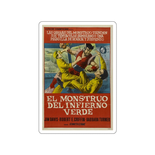 MONSTER FROM GREEN HELL (SPANISH) 1957 Movie Poster STICKER Vinyl Die-Cut Decal-2 Inch-The Sticker Space