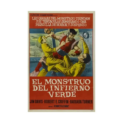 MONSTER FROM GREEN HELL (SPANISH) 1957 - Paper Movie Poster - The Sticker Space