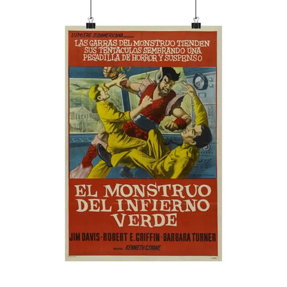 MONSTER FROM GREEN HELL (SPANISH) 1957 - Paper Movie Poster - The Sticker Space