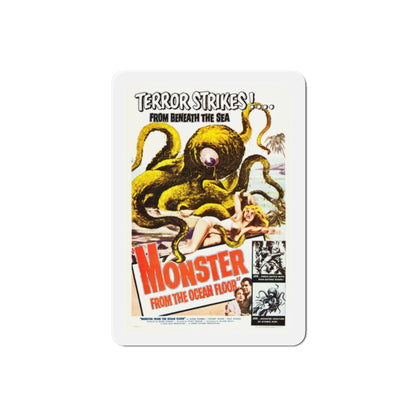 Monster from the Ocean Floor 1954 Movie Poster Die-Cut Magnet-2 Inch-The Sticker Space