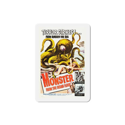 Monster from the Ocean Floor 1954 Movie Poster Die-Cut Magnet-3 Inch-The Sticker Space