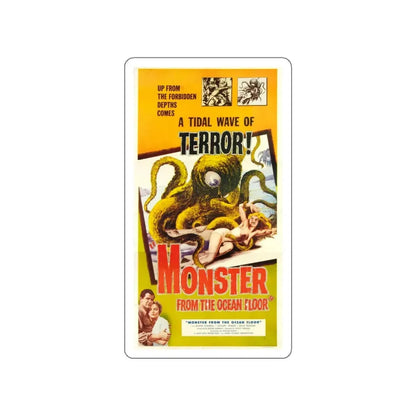MONSTER FROM THE OCEAN FLOOR 1954 Movie Poster STICKER Vinyl Die-Cut Decal 6 Inch - The Sticker Space