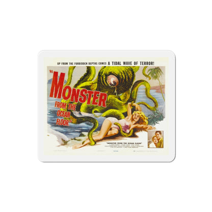 Monster from the Ocean Floor 1954 v2 Movie Poster Die-Cut Magnet-2 Inch-The Sticker Space