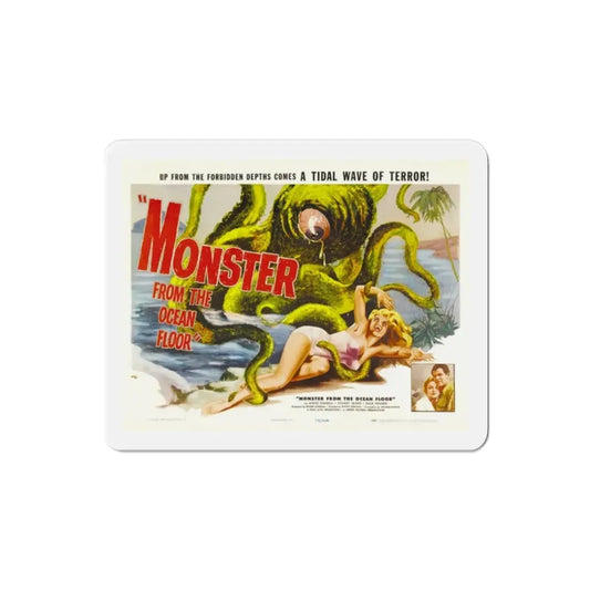 Monster from the Ocean Floor 1954 v2 Movie Poster Refrigerator Magnet 2 Inch - The Sticker Space