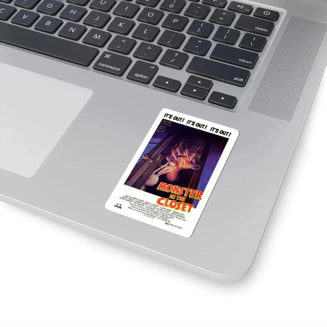 MONSTER IN THE CLOSET 1986 Movie Poster - STICKER Vinyl Kiss-Cut Decal - The Sticker Space