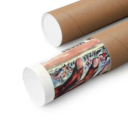 MONSTER ON THE CAMPUS (2) 1958 - Paper Movie Poster - The Sticker Space