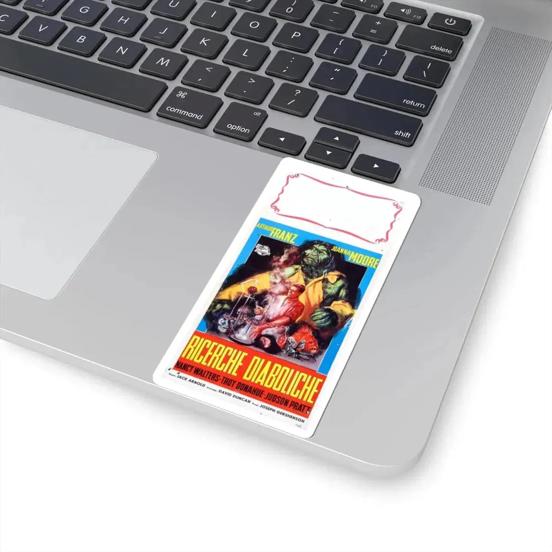 MONSTER ON THE CAMPUS (4) 1958 Movie Poster - STICKER Vinyl Kiss-Cut Decal - The Sticker Space