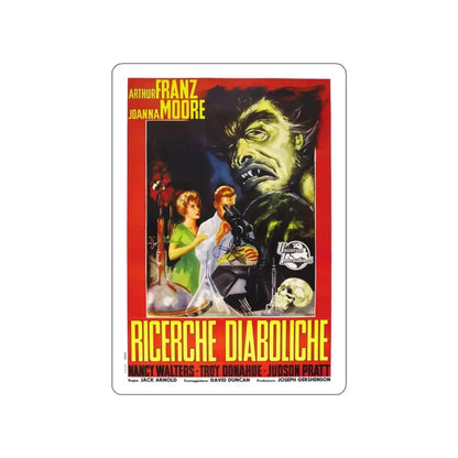 MONSTER ON THE CAMPUS (ITALIAN) 1958 Movie Poster STICKER Vinyl Die-Cut Decal 3 Inch - The Sticker Space