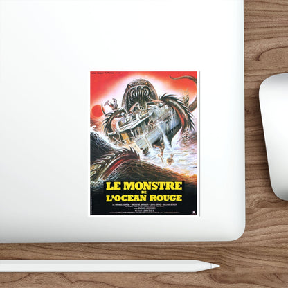 MONSTER SHARK 1984 Movie Poster STICKER Vinyl Die-Cut Decal-The Sticker Space