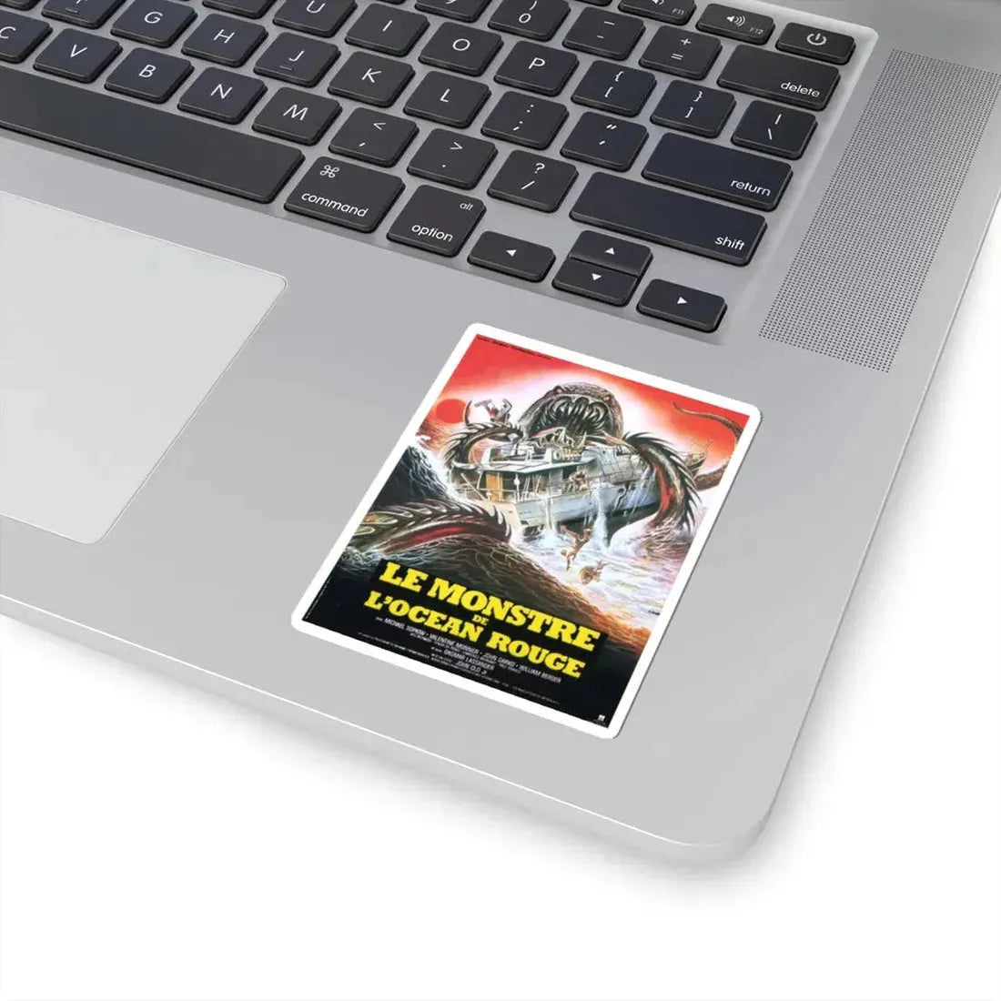 MONSTER SHARK 1984 Movie Poster - STICKER Vinyl Kiss-Cut Decal - The Sticker Space