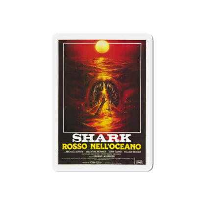 MONSTER SHARK (2) 1984 Movie Poster - Refrigerator Magnet-5" x 5"-The Sticker Space