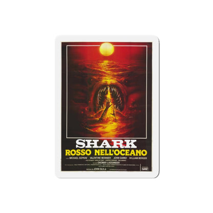 MONSTER SHARK (2) 1984 Movie Poster - Refrigerator Magnet-6" × 6"-The Sticker Space