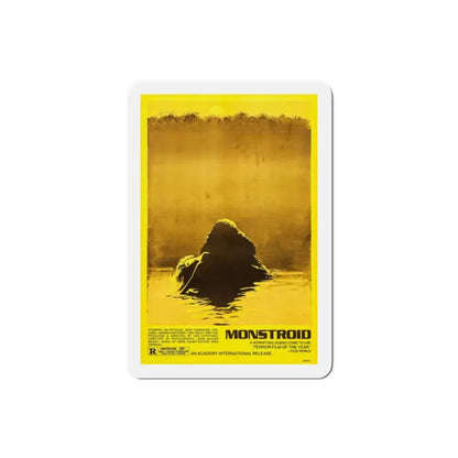 Monstroid 1980 Movie Poster Refrigerator Magnet 2 Inch - The Sticker Space