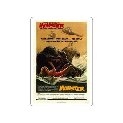 MONSTROID 1980 Movie Poster STICKER Vinyl Die-Cut Decal-2 Inch-The Sticker Space