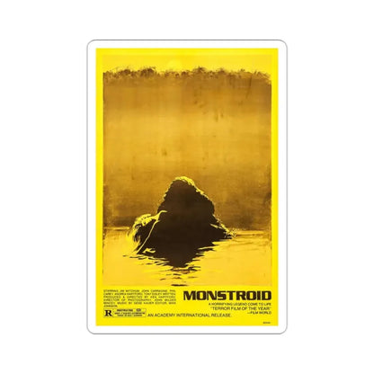 Monstroid 1980 Movie Poster STICKER Vinyl Die-Cut Decal 2 Inch - The Sticker Space