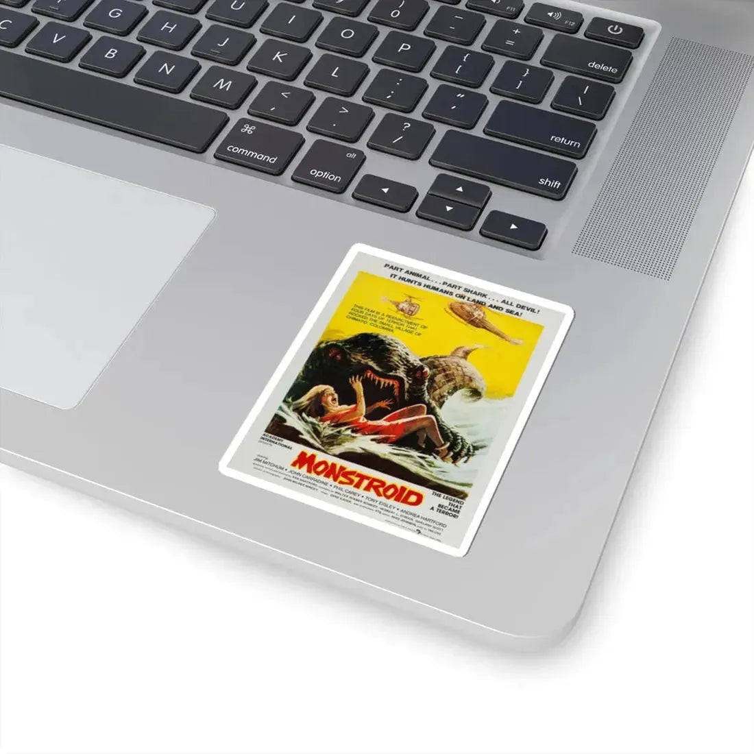 MONSTROID (PAKISTAN) 1980 Movie Poster - STICKER Vinyl Kiss-Cut Decal - The Sticker Space
