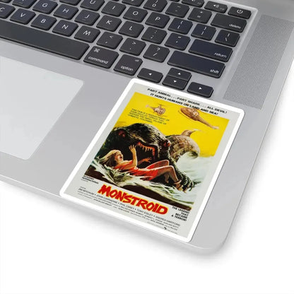 MONSTROID (PAKISTAN) 1980 Movie Poster - STICKER Vinyl Kiss-Cut Decal - The Sticker Space
