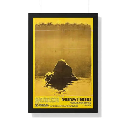 MONSTROID (TEASER) 1980 - Framed Movie Poster 20" x 30" Black - The Sticker Space