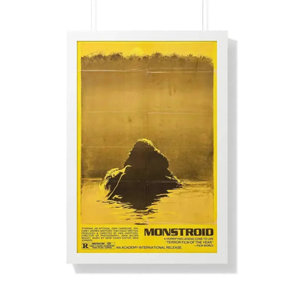 MONSTROID (TEASER) 1980 - Framed Movie Poster 20" x 30" White - The Sticker Space
