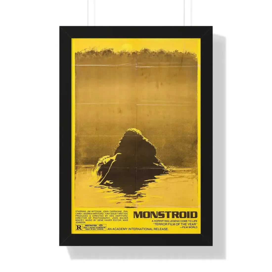 MONSTROID (TEASER) 1980 - Framed Movie Poster - The Sticker Space