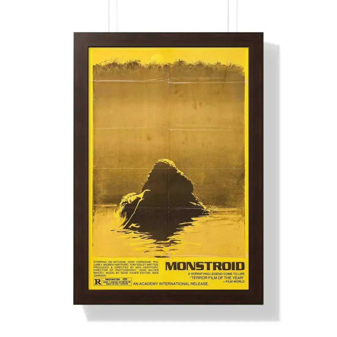 MONSTROID (TEASER) 1980 - Framed Movie Poster - The Sticker Space