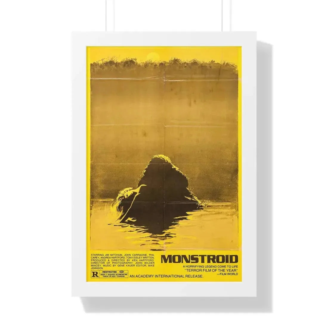 MONSTROID (TEASER) 1980 - Framed Movie Poster - The Sticker Space