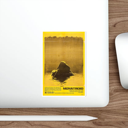 MONSTROID (TEASER) 1980 Movie Poster STICKER Vinyl Die-Cut Decal-The Sticker Space