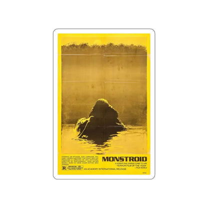 MONSTROID (TEASER) 1980 Movie Poster STICKER Vinyl Die-Cut Decal - The Sticker Space