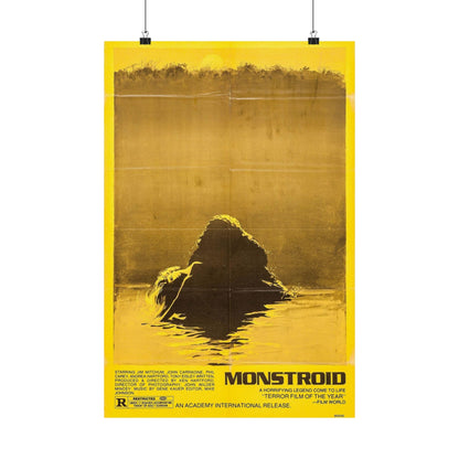 MONSTROID (TEASER) 1980 - Paper Movie Poster-16″ x 24″-The Sticker Space