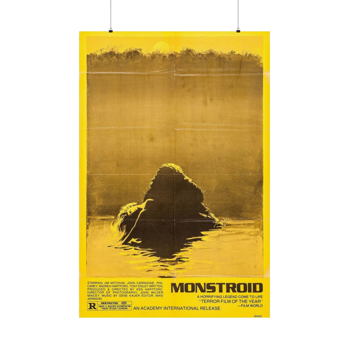 MONSTROID (TEASER) 1980 - Paper Movie Poster-36" x 54"-The Sticker Space