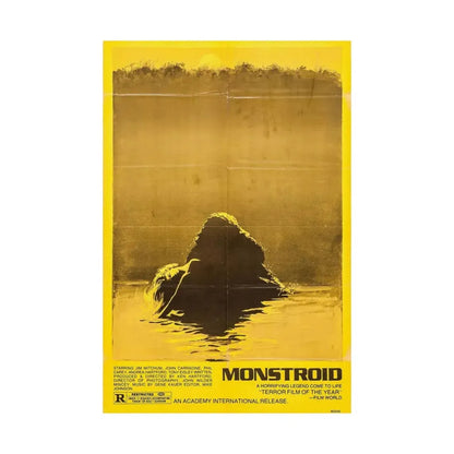 MONSTROID (TEASER) 1980 - Paper Movie Poster - The Sticker Space