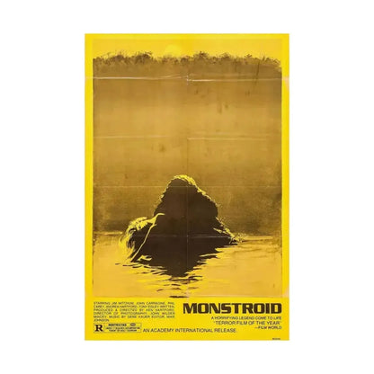 MONSTROID (TEASER) 1980 - Paper Movie Poster - The Sticker Space