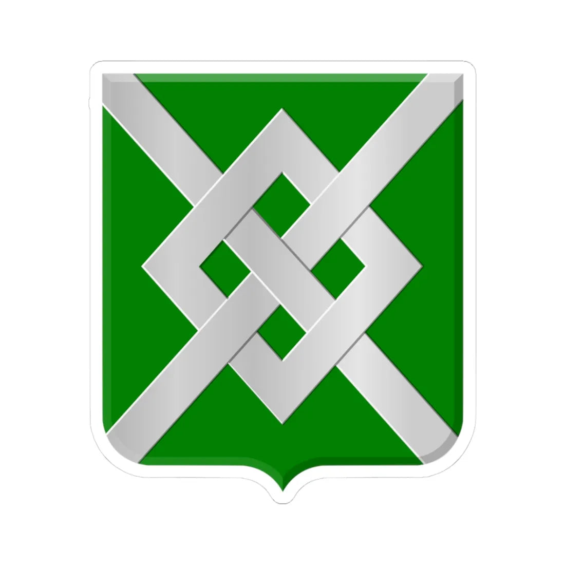 Mont-de-lEnclus wapen (Belgium) (Coat of Arms) STICKER Vinyl Kiss-Cut Decal 3 Inch White - The Sticker Space