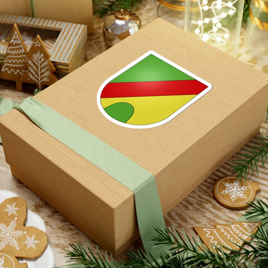 Mont-sur-Rolle-coat of arms (Switzerland) (Coat of Arms) STICKER Vinyl Kiss-Cut Decal - The Sticker Space