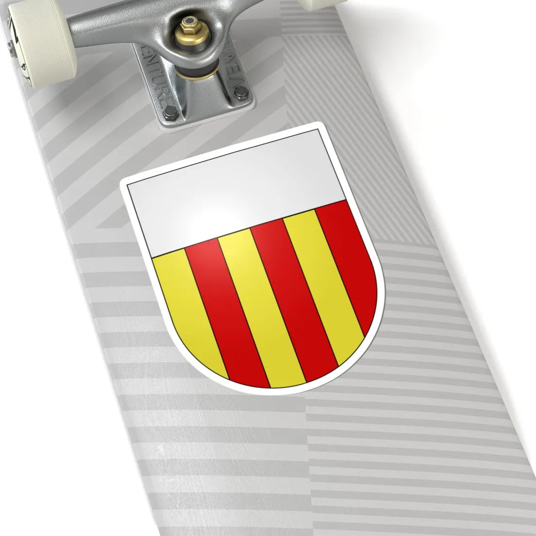 Montagny-coat of arms (Switzerland) (Coat of Arms) STICKER Vinyl Kiss-Cut Decal - The Sticker Space