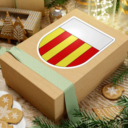 Montagny-coat of arms (Switzerland) (Coat of Arms) STICKER Vinyl Kiss-Cut Decal - The Sticker Space