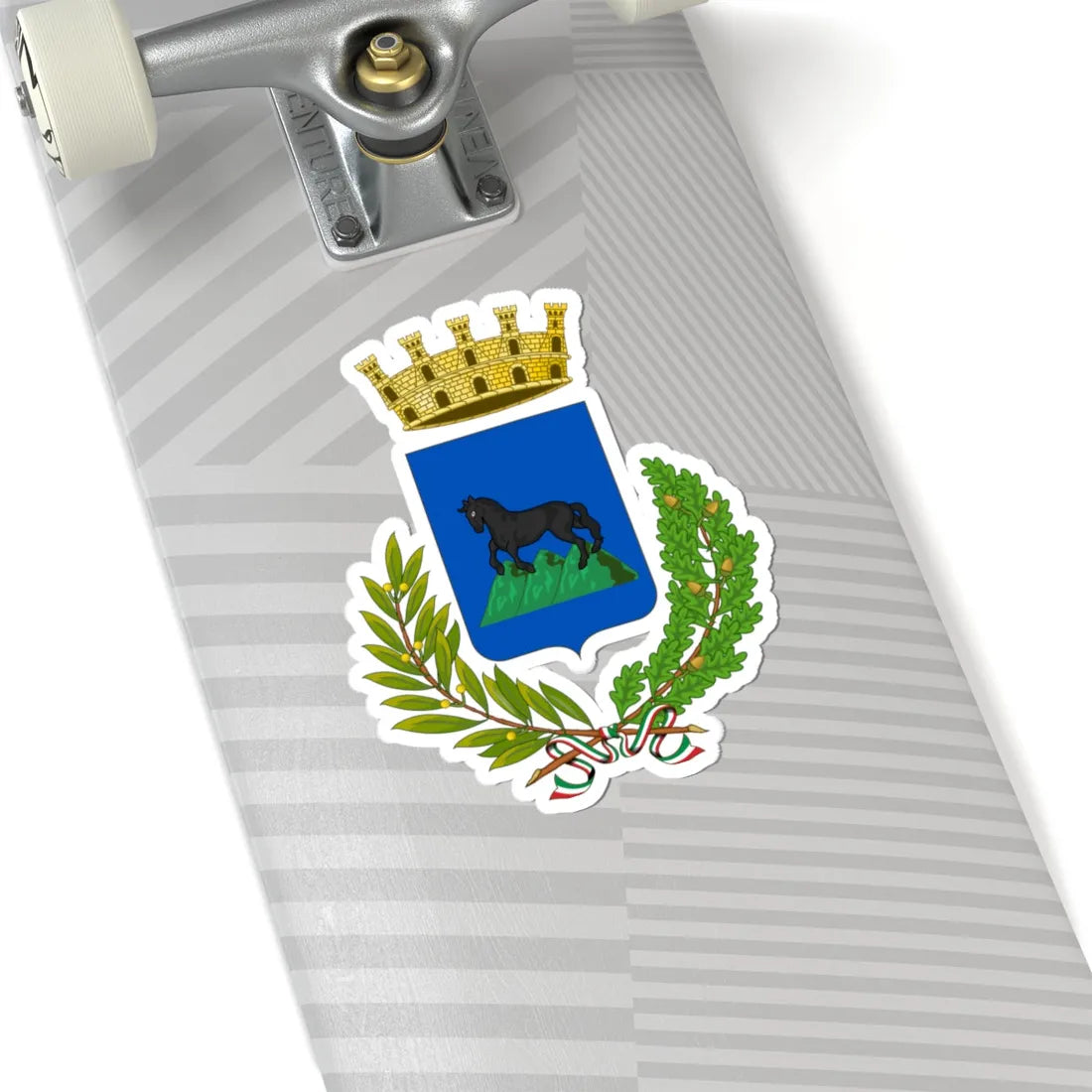 Montalbano Jonico-Stemma (Italy) (Coat of Arms) STICKER Vinyl Kiss-Cut Decal - The Sticker Space