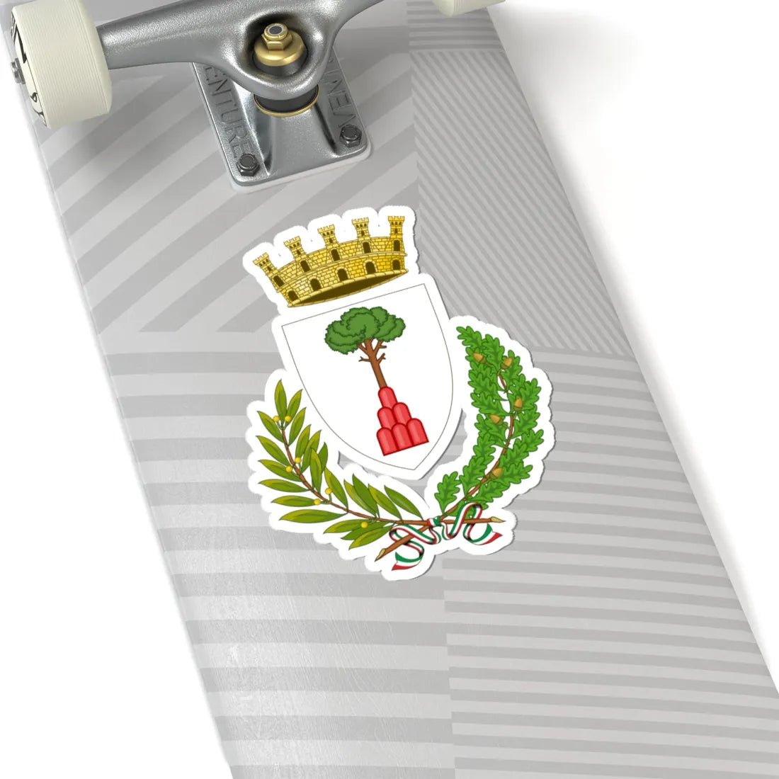 Montalcino-Stemma (Italy) (Coat of Arms) STICKER Vinyl Kiss-Cut Decal - The Sticker Space