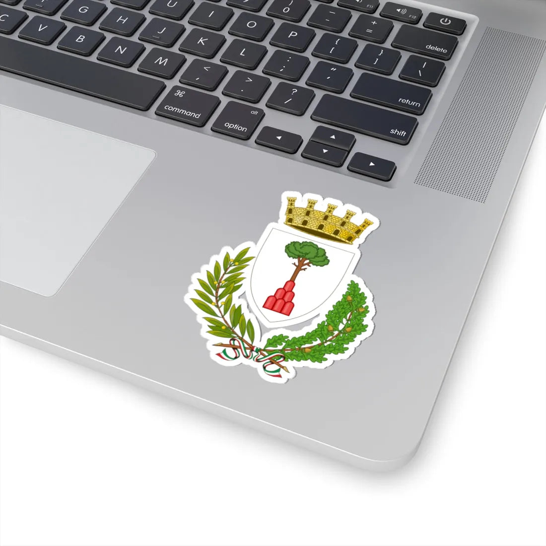 Montalcino-Stemma (Italy) (Coat of Arms) STICKER Vinyl Kiss-Cut Decal - The Sticker Space