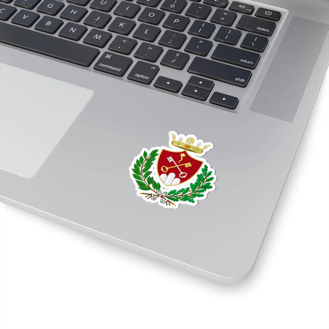 Montalto delle Marche-Stemma (Italy) (Coat of Arms) STICKER Vinyl Kiss-Cut Decal - The Sticker Space