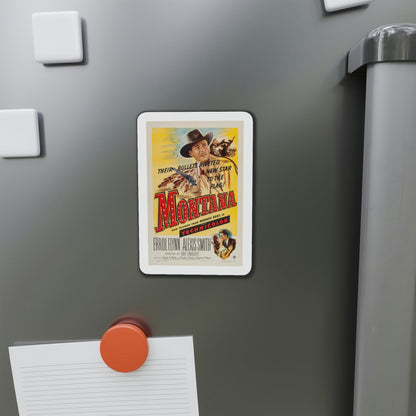 Montana 1950 Movie Poster Die-Cut Magnet-The Sticker Space