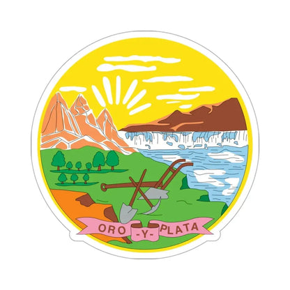 Montana State Seal NARA STICKER Vinyl Die-Cut Decal 3 Inch - The Sticker Space