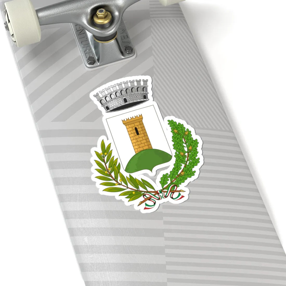 Montasola-Stemma (Italy) (Coat of Arms) STICKER Vinyl Kiss-Cut Decal - The Sticker Space